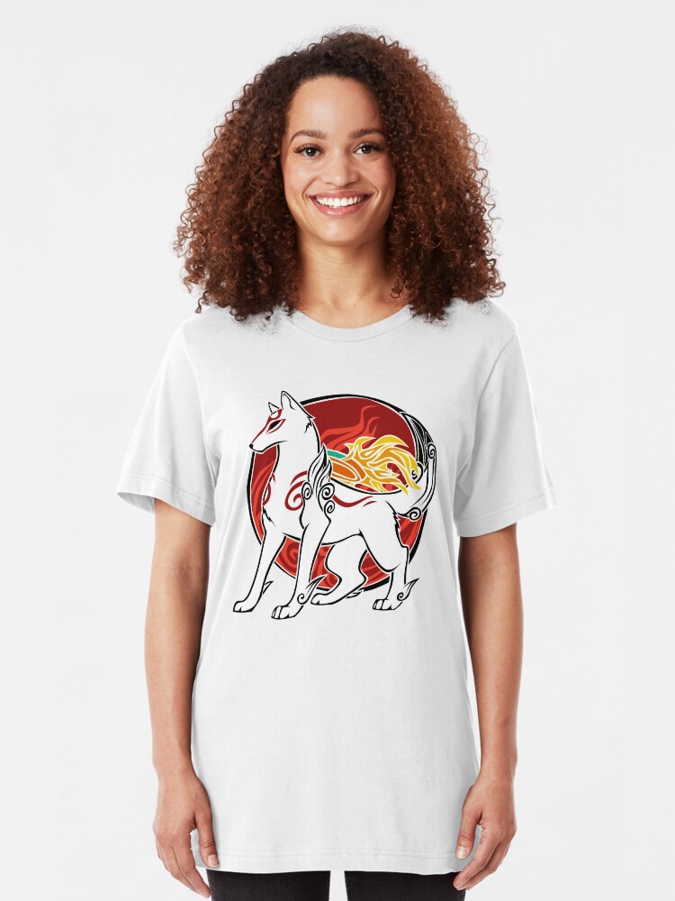 Alternate view of Amaterasu Slim Fit T-Shirt