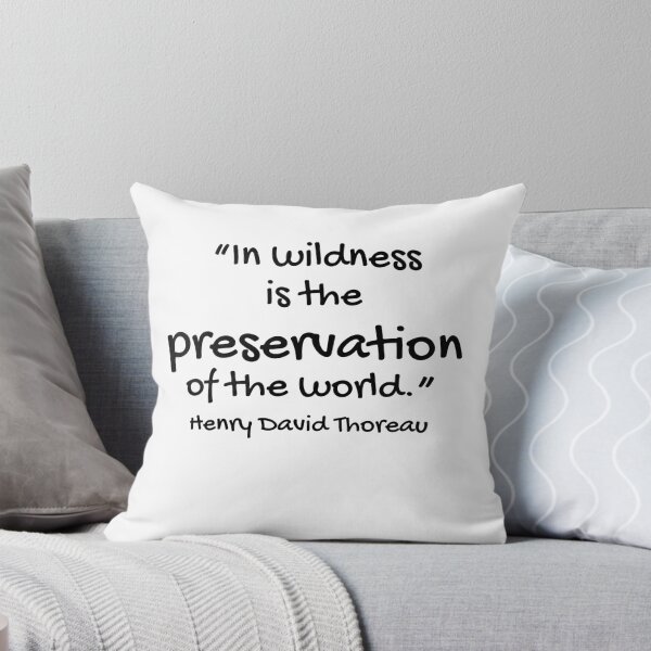 Item preview, In Wildness Is the Preservation of the World - Henry David Thoreau Quote designed and sold by 4ever-Undaunted.