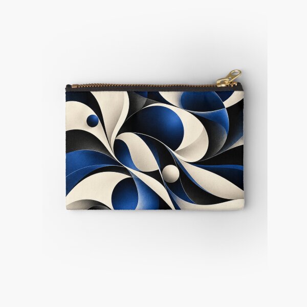 Item preview, Indigo Flow: Abstract Geometric Harmony designed and sold by The-Library.