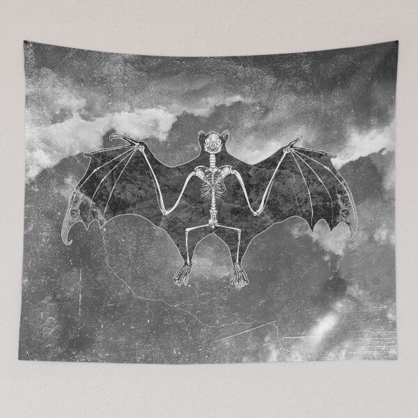 Item preview, Bat Skeleton X-Ray Spread Wings Anatomy Gothic designed and sold by Ghoul Enterprises.