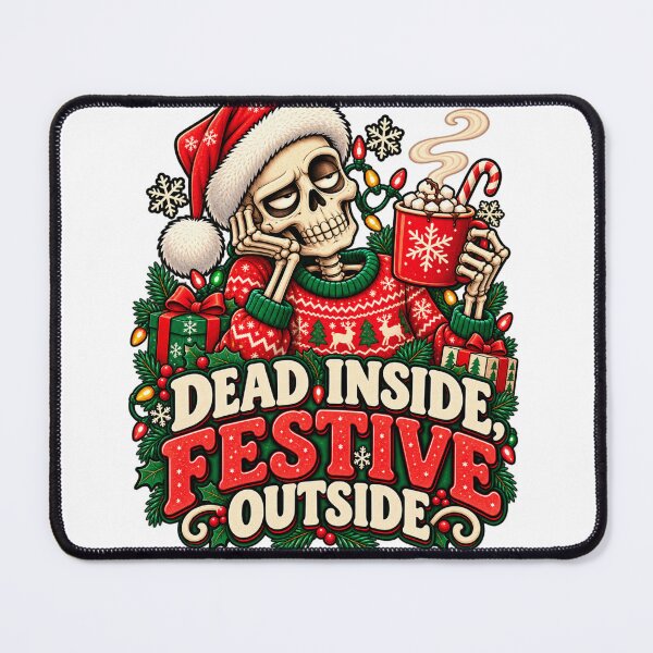 Item preview, Dead Inside, Festive Outside designed and sold by FalistY.