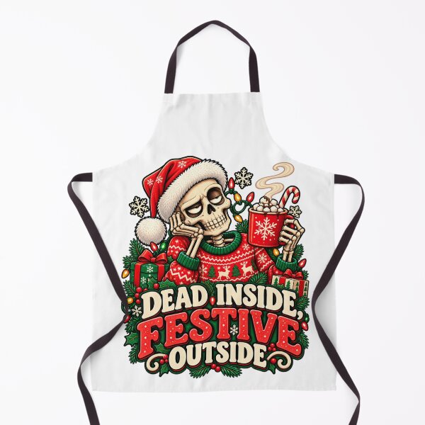 Item preview, Dead Inside, Festive Outside designed and sold by FalistY.