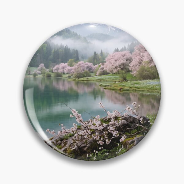 Item preview, Spring Blossom Lake designed and sold by JamieReid98.