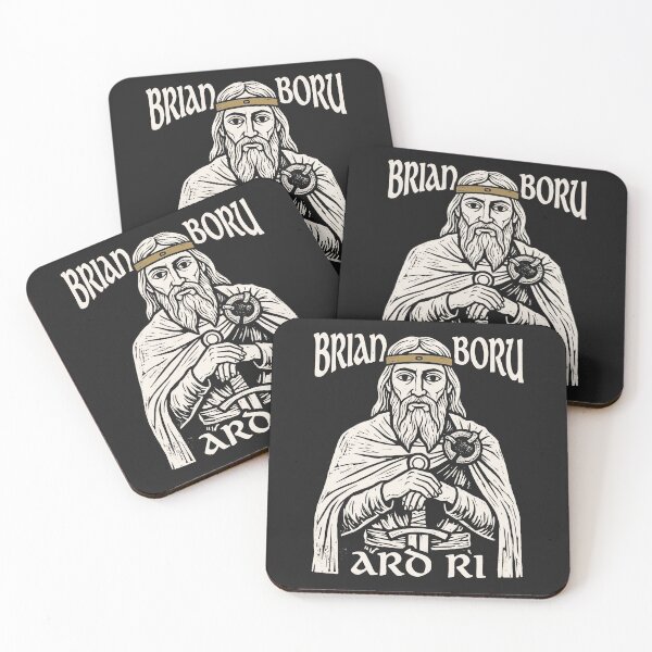 Item preview, Brian Boru Ard Ri – High King of Ireland Linocut designed and sold by Odd World.