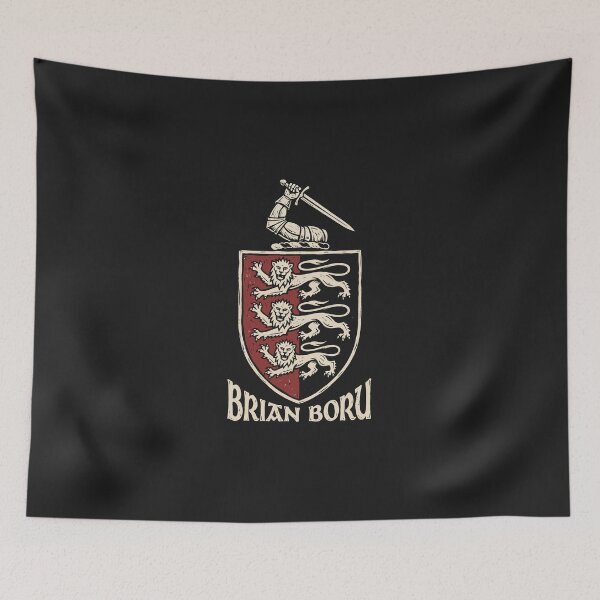 Item preview, Brian Boru O'Brien Arms – Irish Clan Crest Linocut designed and sold by Odd World.
