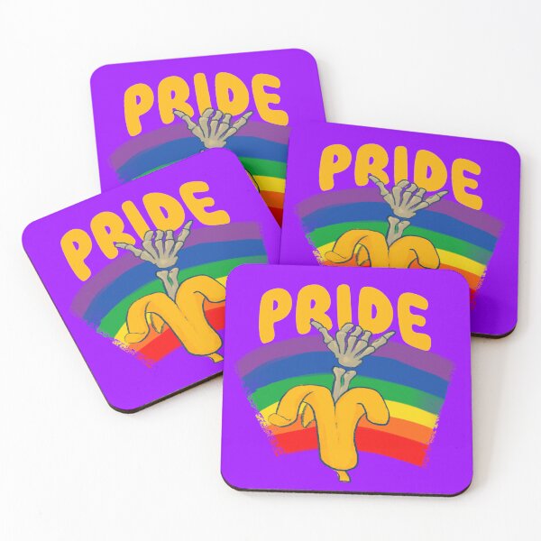 Item preview, Rainbow Rebel Pride Edgy Skeleton Hand Illustration designed and sold by Maularts.
