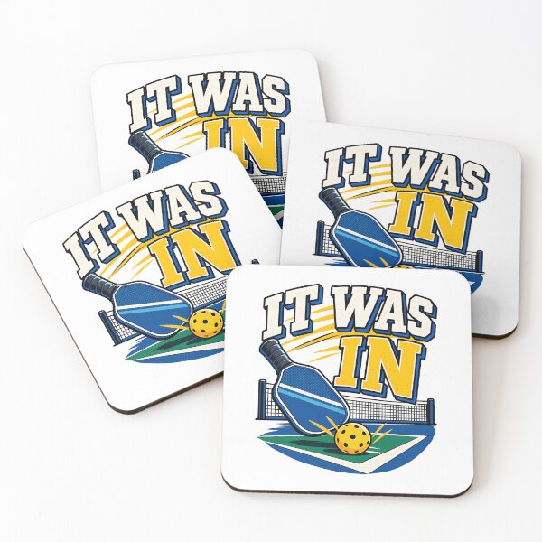 Item preview, It Was In Funny Pickleball Player Paddle Court Sports Humor designed and sold by Photo-Sphere101.