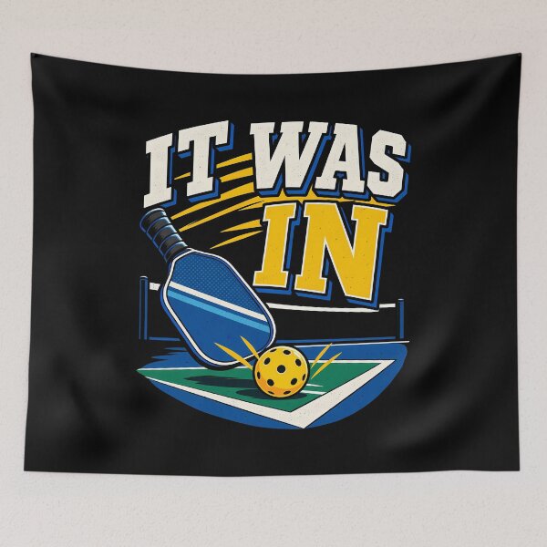 Item preview, It Was In Funny Pickleball Player Paddle Court Sports Humor designed and sold by Photo-Sphere101.