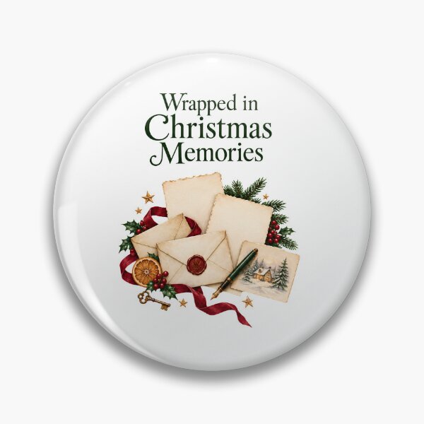 Item preview, Wrapped in Christmas Memories – Vintage Letters and Keepsakes designed and sold by CheersTOGETHER.