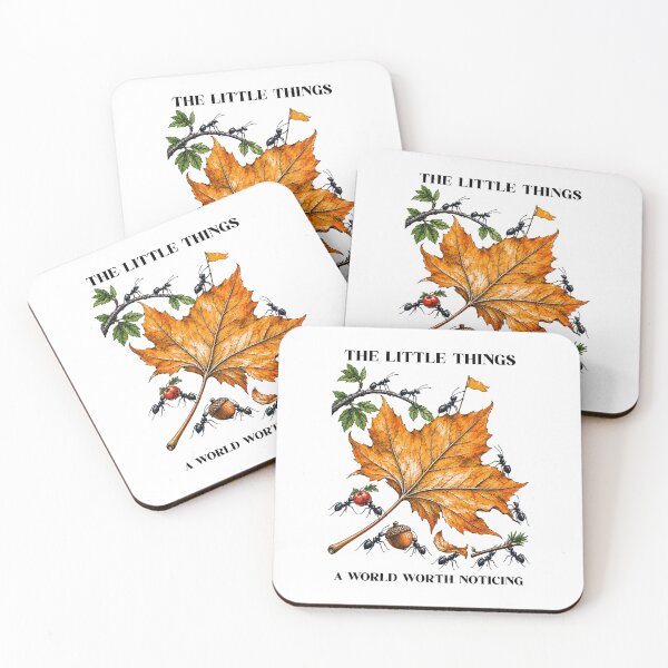 Item preview, The Little Things Ants Maple Leaf designed and sold by TeeARTHY.