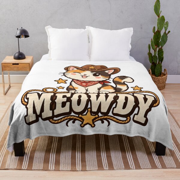 Item preview, Meowdy Funny Cowboy Cat Western Calico Kitten Lover designed and sold by Photo-Sphere101.