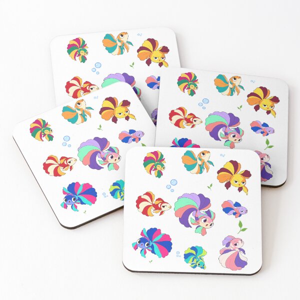 Item preview, Colorful Bettas designed and sold by AliveStyle.