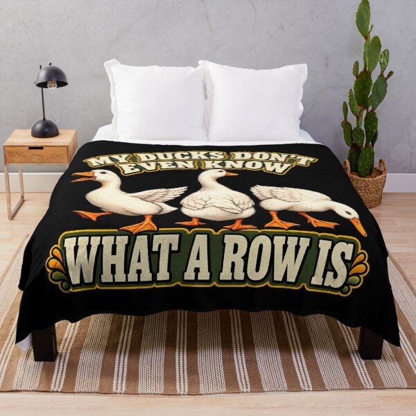 Item preview, My Ducks Don't Even Know What A Row Is Funny designed and sold by Photo-Sphere101.