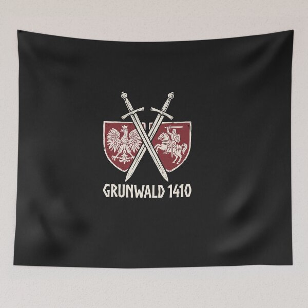 Item preview, Grunwald 1410 Swords – Poland and Lithuania Linocut designed and sold by Odd World.