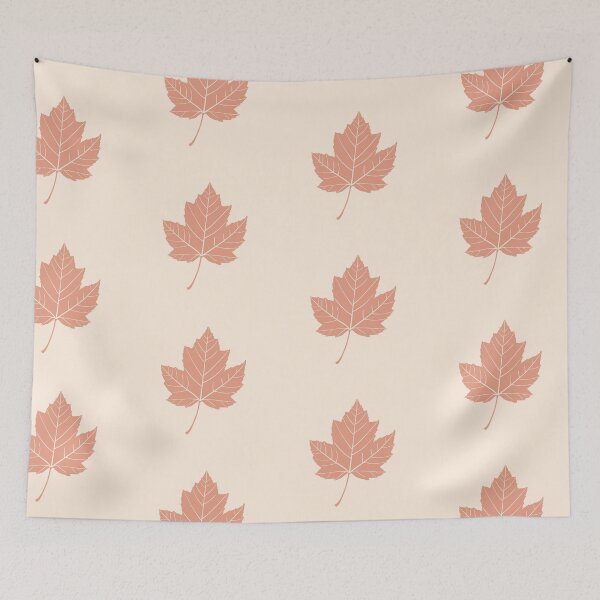 Item preview, Dusty Terracotta Maple Leaf – Warm Autumn Art designed and sold by Nasdigitalart.