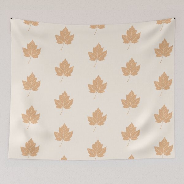 Item preview, Golden Maple Leaf – Minimalist Autumn Botanical Art designed and sold by Nasdigitalart.