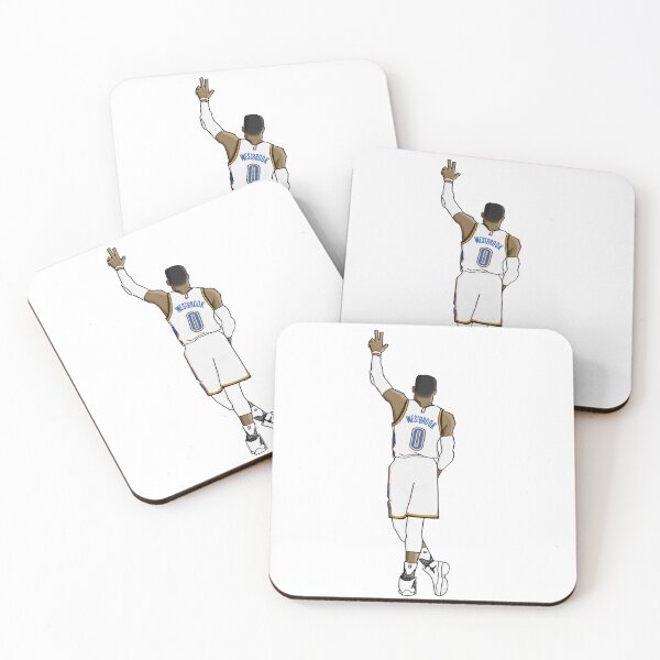 Item preview, RUSSELL WESTBROOK NBA OKLAHOMA CITY OKC THUNDER designed and sold by WoodenSpoonerss.