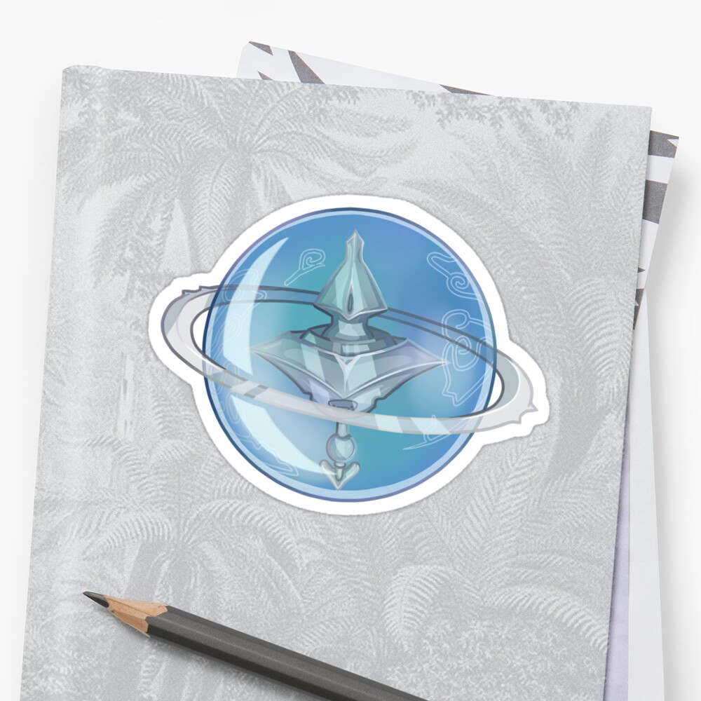 Made In Abyss Star Compass Sticker By Altalune Redbubble 