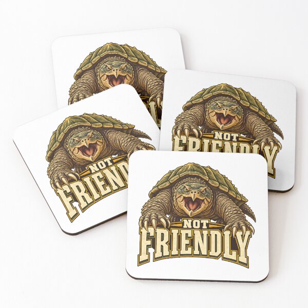 Item preview, Not Friendly Funny Snapping Turtle Reptile Sarcastic  designed and sold by Photo-Sphere101.