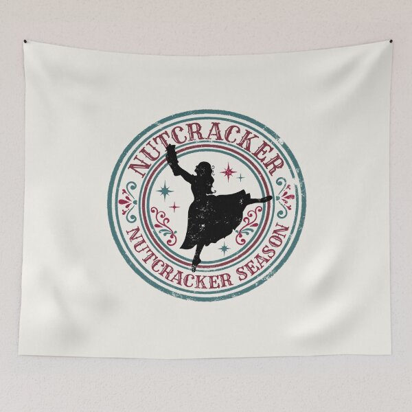 Item preview, Vintage Nutcracker Season Ballet Dancer Seal designed and sold by Kate Hyunsu Cho.