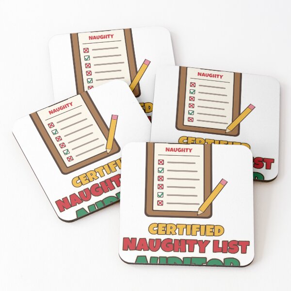 Item preview, Certified Naughty List Auditor Funny Christmas Accountant designed and sold by Bornprints.