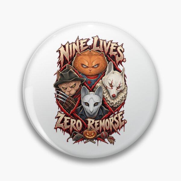 Item preview, Horror Cats — Nine Lives, Zero Remorse designed and sold by Mystik-Media.