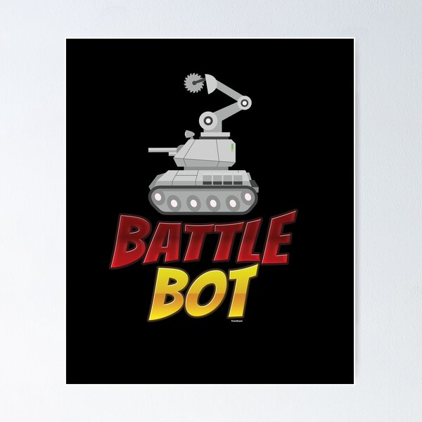 Item preview, Battle Bot Robot Wars designed and sold by TomGiantDesigns.