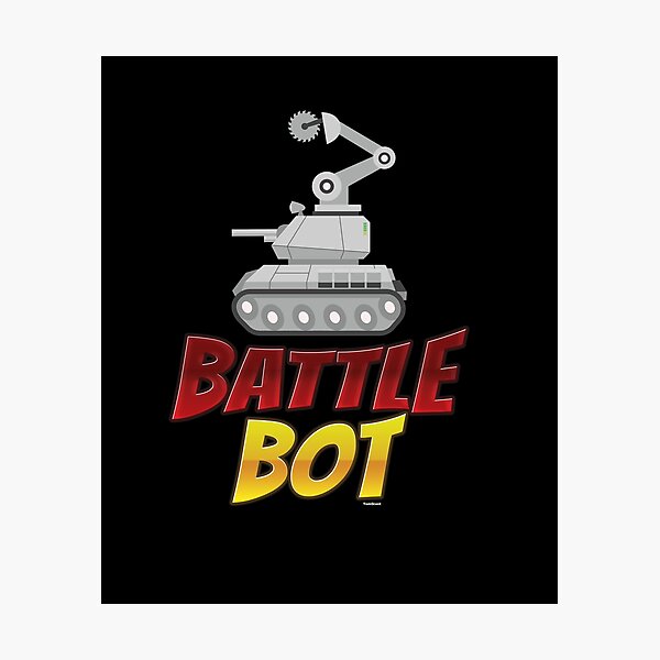 Item preview, Battle Bot Robot Wars designed and sold by TomGiantDesigns.
