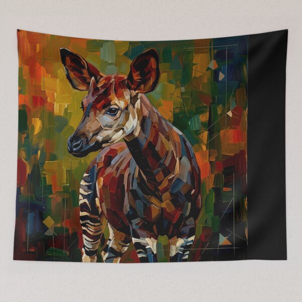 Item preview, Rare, Amazing & Remarkable Okapi #2 designed and sold by Helios Be. Lavsh.