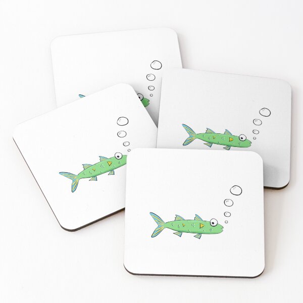Item preview, Oooo Barracuda! Cute cartoon fish designed and sold by Studio-C2.