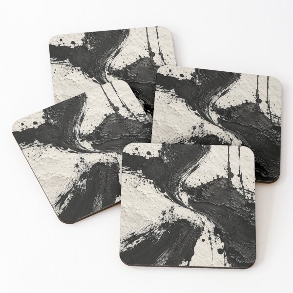 Item preview, Visceral Ink Wash: Abstract Relief Texture Study designed and sold by The-Library.