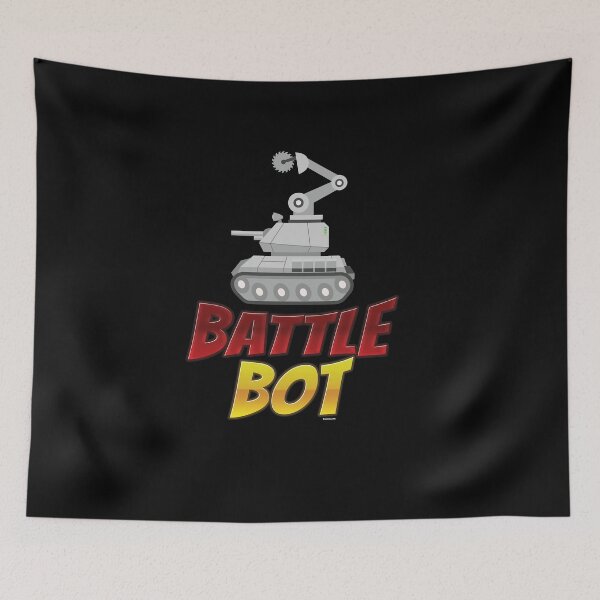Item preview, Battle Bot Robot Wars designed and sold by TomGiantDesigns.
