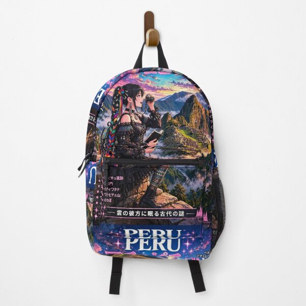 Item preview, Machu Picchu, Peru — The Gothic Witch of the Lost Inca City designed and sold by DibujandoPorfa.