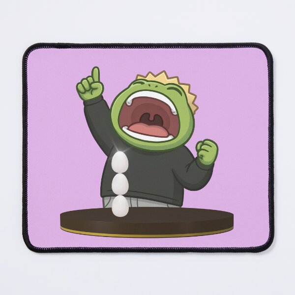 Item preview, Egg Stacking Frog – Triple Miracle Achievement designed and sold by glossy-frogs.
