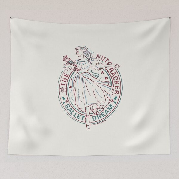 Item preview, Vintage Nutcracker Season Ballet Dancer Seal designed and sold by Kate Hyunsu Cho.
