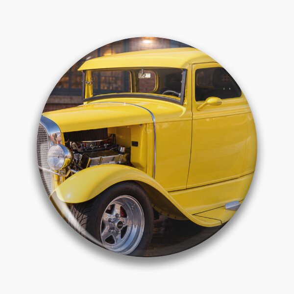 Item preview, Yellow Hot Rod Coupe at Twilight designed and sold by Moriarty's Digital Visions.