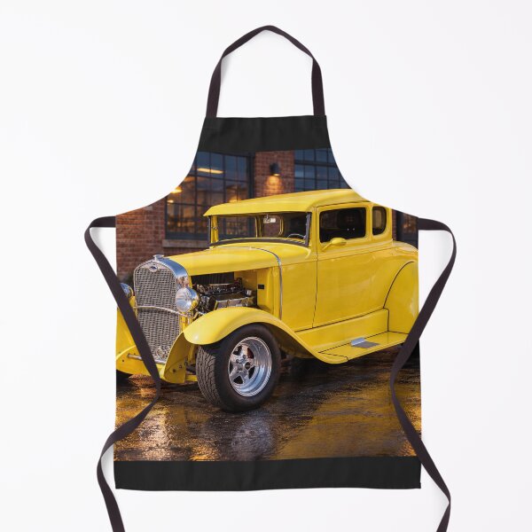 Item preview, Yellow Hot Rod Coupe at Twilight designed and sold by Moriarty's Digital Visions.