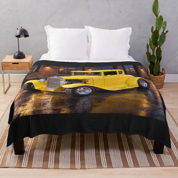 Item preview, Yellow Hot Rod Coupe at Twilight designed and sold by Moriarty's Digital Visions.