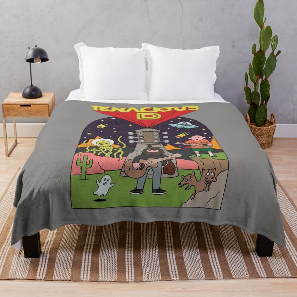 Item preview, Tenacious D Alien Landscape Guitar Rock T-Shirt-96 designed and sold by TimHilge.