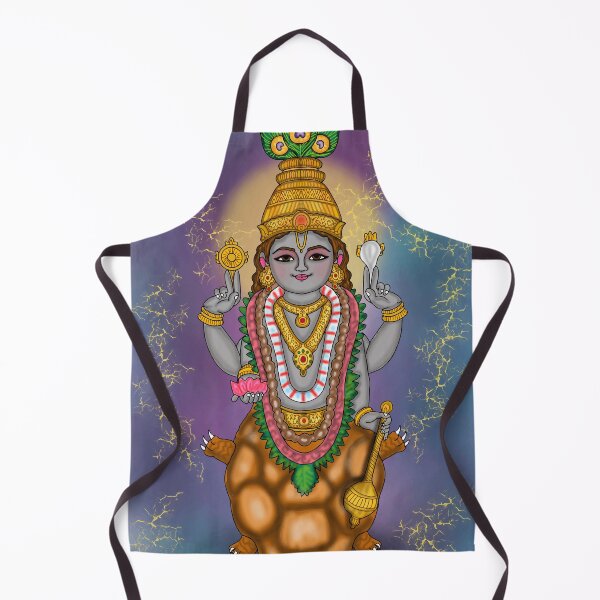 Item preview, Lord Kurma Digital Drawing | Hindu Turtle Avatar of Vishnu designed and sold by Harshit_Digital_Arts.