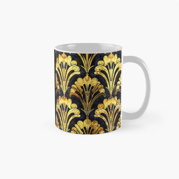 Item preview, Art Deco Retro-Style Golden Hues On Black designed and sold by DEC02.