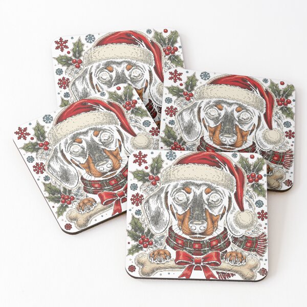 Item preview, DACHSHUND DOG CHRISTMAS Classic T-Shirt designed and sold by Atros.