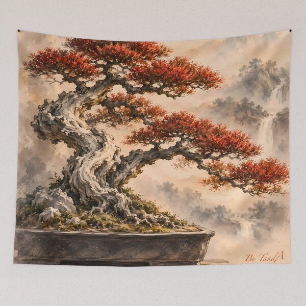 Item preview, Inkcut Atmosphere Bonsai designed and sold by ttrimm.
