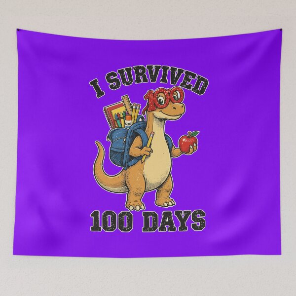 Item preview, 100 Days Of School Dinosaur Back To School Gift designed and sold by RobinaWorks.