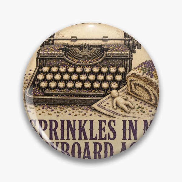 Item preview, Sprinkles in My Keyboard Again Office Humor designed and sold by BoosterShop.