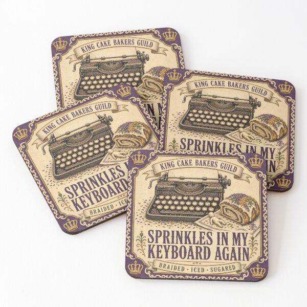 Item preview, Sprinkles in My Keyboard Again Office Humor designed and sold by BoosterShop.