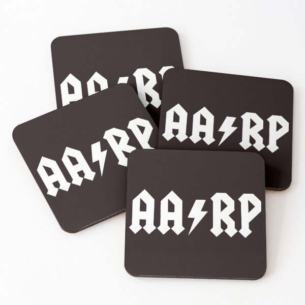 Item preview, AARP AC/DC Style Rock Lightning Bolt designed and sold by Millle-Feuye.