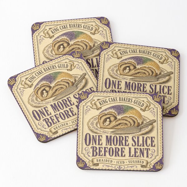 Item preview, One More Slice Before Lent Carnival Treat designed and sold by BoosterShop.