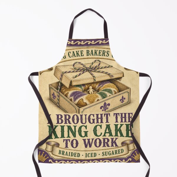 Item preview, I Brought the King Cake to Work Coworker Gift designed and sold by BoosterShop.