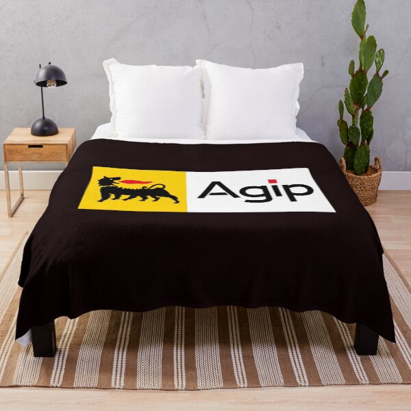Item preview, Agip Logo Retro Vintage Italian Petrol Art designed and sold by Millle-Feuye.